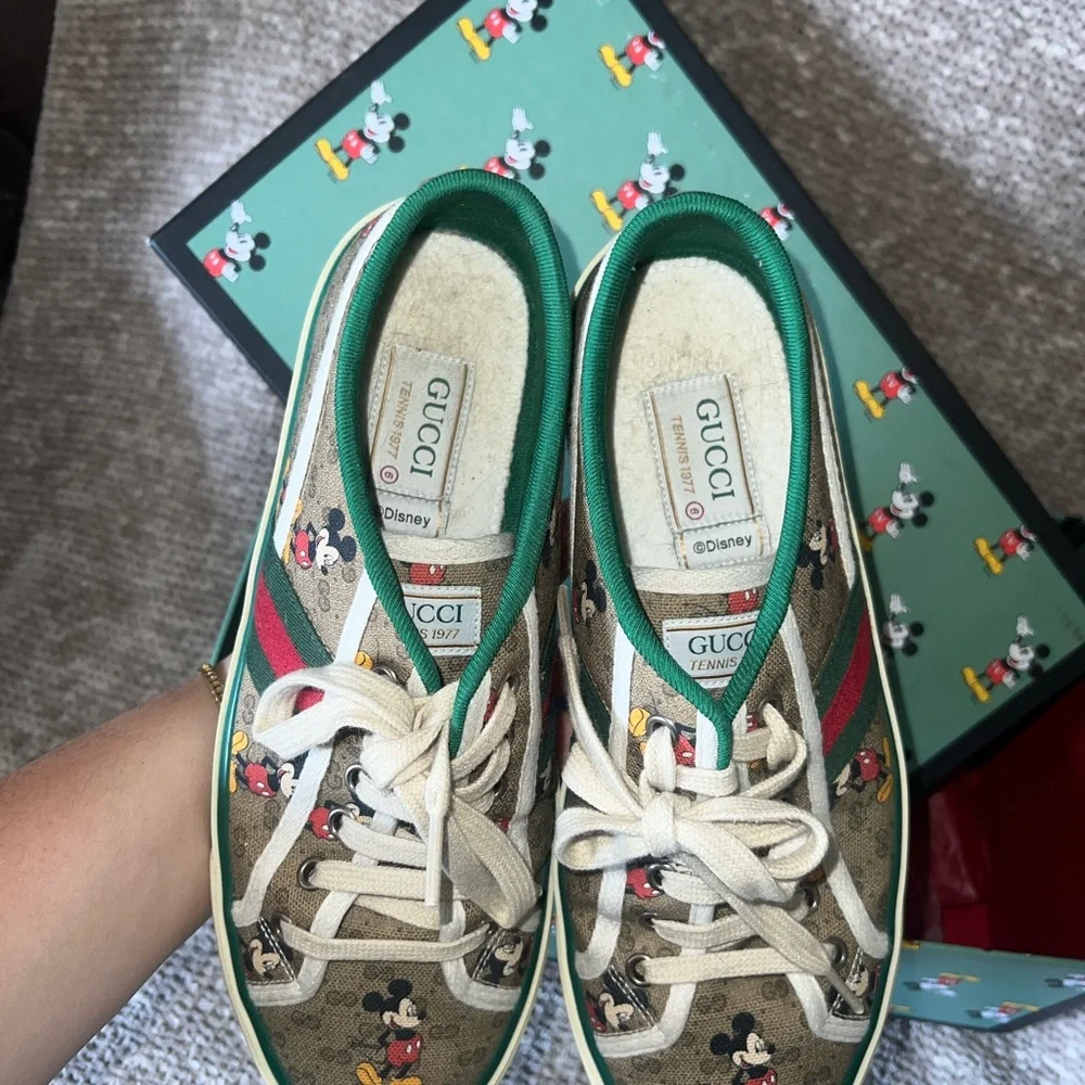 Disney X Gucci Tennis 1977 Mickey Mouse - Picture 8 of 8